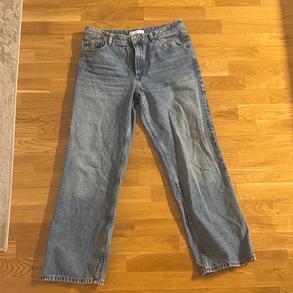 Mango High Rise Women Jeans - Light Blue
